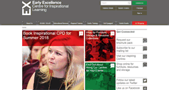 Desktop Screenshot of earlyexcellence.com